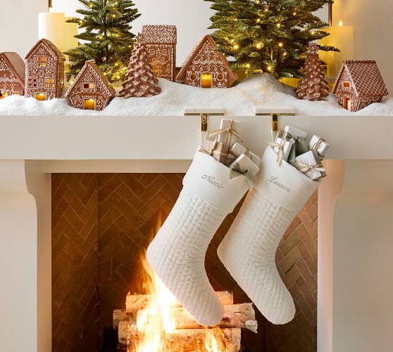 Handcrafted Gingerbread Tree - Charming Decor | Pottery Barn