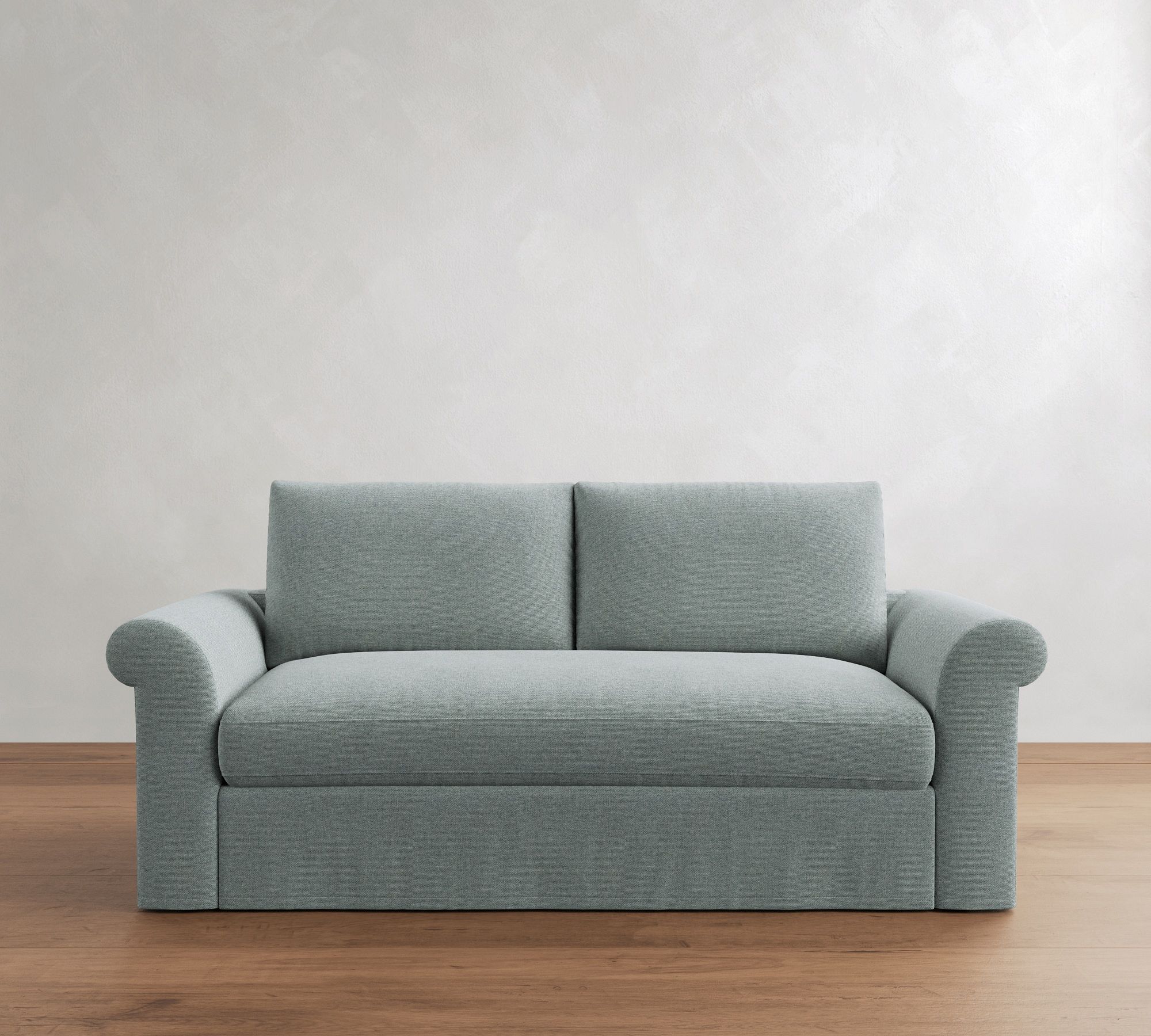 Westwood Roll Arm Slipcovered Sleeper Sofa  (64"&ndash;95")