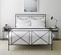 Loleta Iron Sleigh Bed