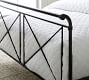 Loleta Iron Sleigh Bed