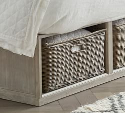 Stratton Storage Platform Bed with Baskets