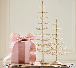 LoveShackFancy Gold Glitter Tree