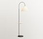 Sinclair Metal Arc Floor Lamp with Marble Tray (66")