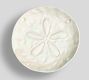 Pearlescent Sand Dollar Stoneware Salad Plates - Set of 4