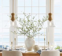 Meyer Flared Glass Pendant (17")