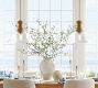 Meyer Flared Glass Pendant (17")
