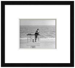 Beach Patrol Framed Print
