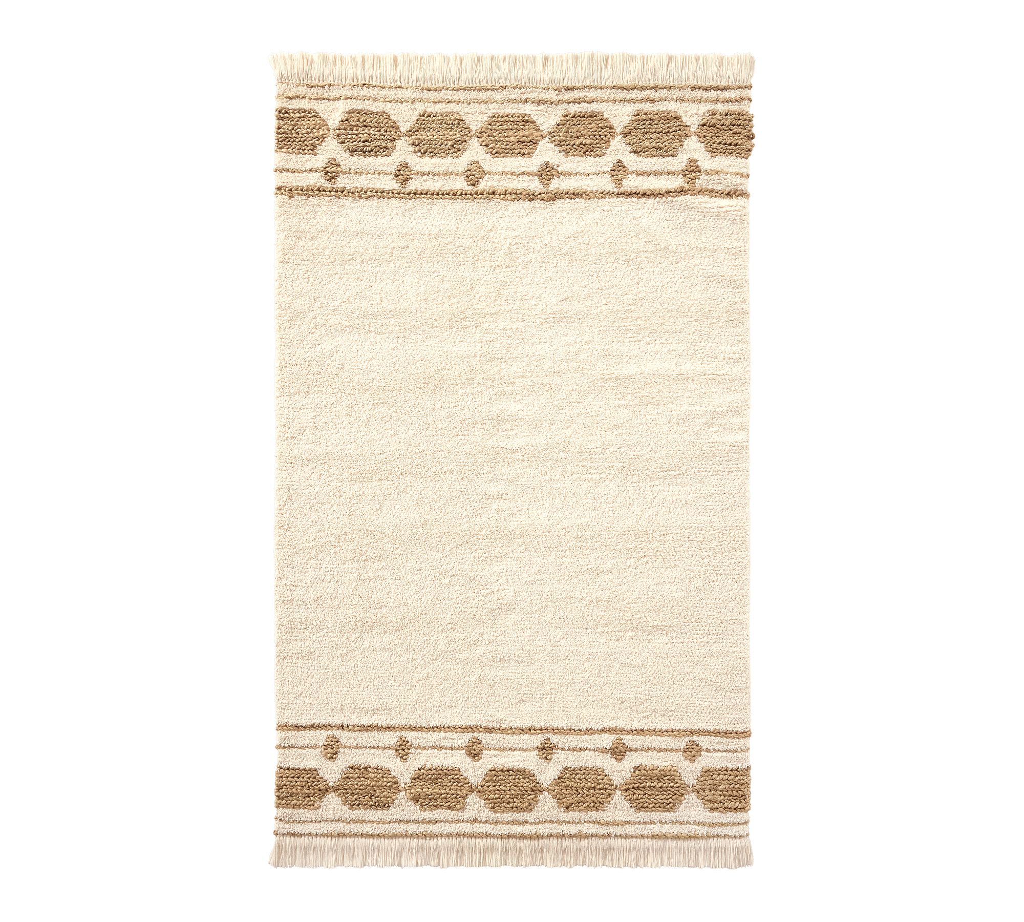 Delray Wool Jute Border Rug - thumbnail 4