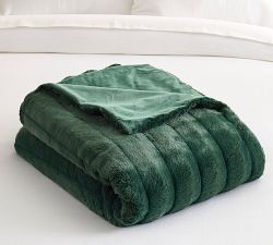 Double Faced Faux Fur Blanket