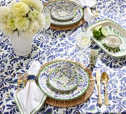 Puebla Porcelain Square Serving Platter