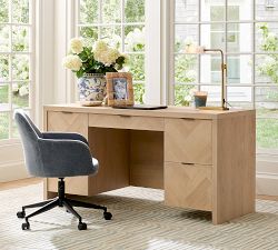 Blair Herringbone Executive Desk (64")