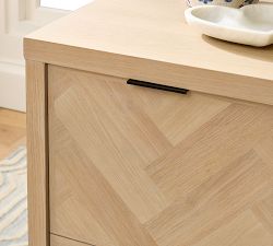 Blair Herringbone Executive Desk (64")