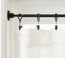 Inside Mount Café Curtain Rod
