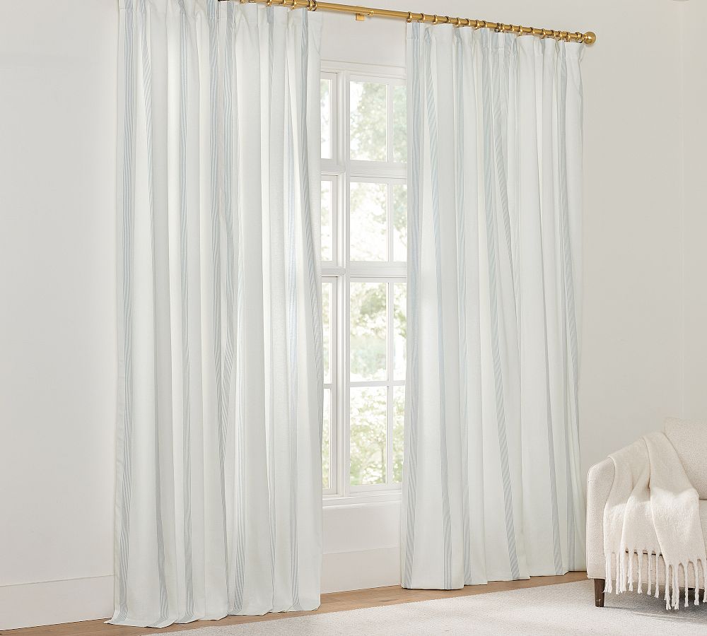 Harbor Striped Curtain by Pottery Barn