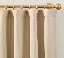 Sullivan Textured Cotton Blackout Curtain