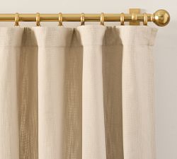 Sullivan Textured Cotton Curtain
