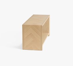 Blair Herringbone Shoe Bench (36")