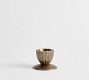 Reversible Brass Candle Holder