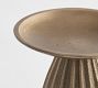 Reversible Brass Candle Holder