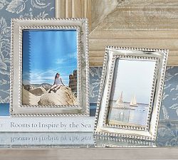 Silver Beaded Frames