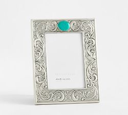Western Silver &amp; Turquoise Frame