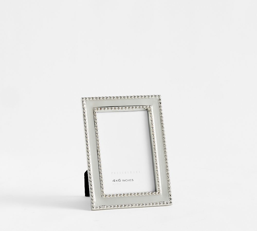 Silver Beaded Frames 4x6