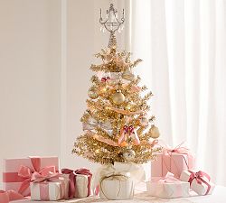 LoveShackFancy One and Done Decorated Mini Tree