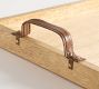 Wood and Leather Tray