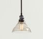 Vintage Glass Pole Pendant (8"-11")