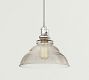 Vintage Glass Pole Pendant (8"-11")