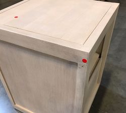 Open Box: Cayman Charging Nightstand (16") - Biscotti