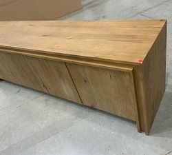 Open Box: Dove Media Console (84") - Weathered Oak
