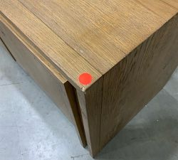 Open Box: Dove Media Console (84") - Weathered Oak