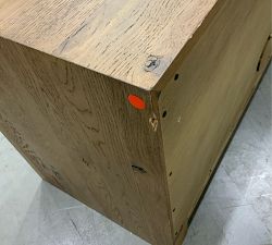 Open Box: Dove Media Console (84") - Weathered Oak