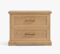 Open Box: Vintners Wide Nightstand (31") - Savanna