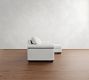 York Roll Arm Chaise Sleeper Sectional (119")