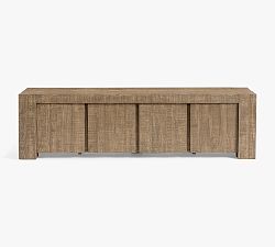 Open Box: Rockport Reclaimed Wood Long Low Media Console (80") - Sierra