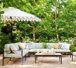 Vera Reversible Floral Outdoor Lumbar Pillow