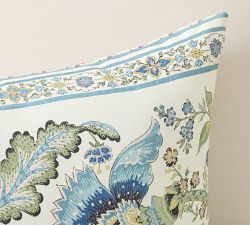 Vera Reversible Floral Outdoor Lumbar Pillow