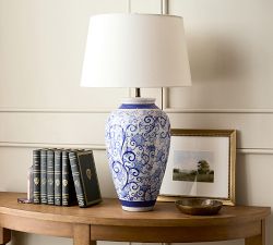 Edith Ceramic Table Lamp (29")