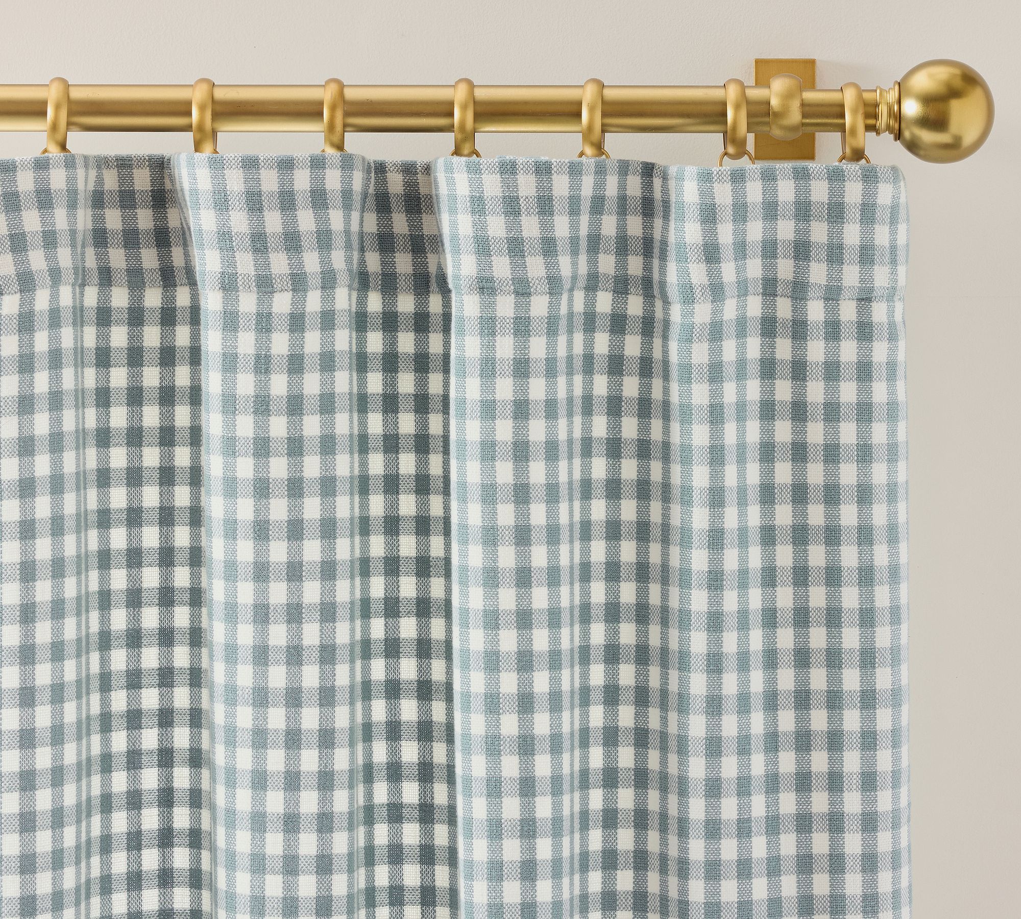 Blaine Check Curtain