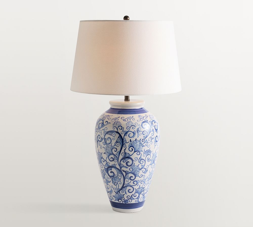Edith Ceramic Table Lamp (29") by Pottery Barn