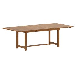 Corina Eucalyptus Extendable Outdoor Dining Table (70.5"-92.5")