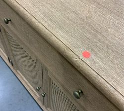 Open Box: Sausalito Cane Buffet (66") Seadrift