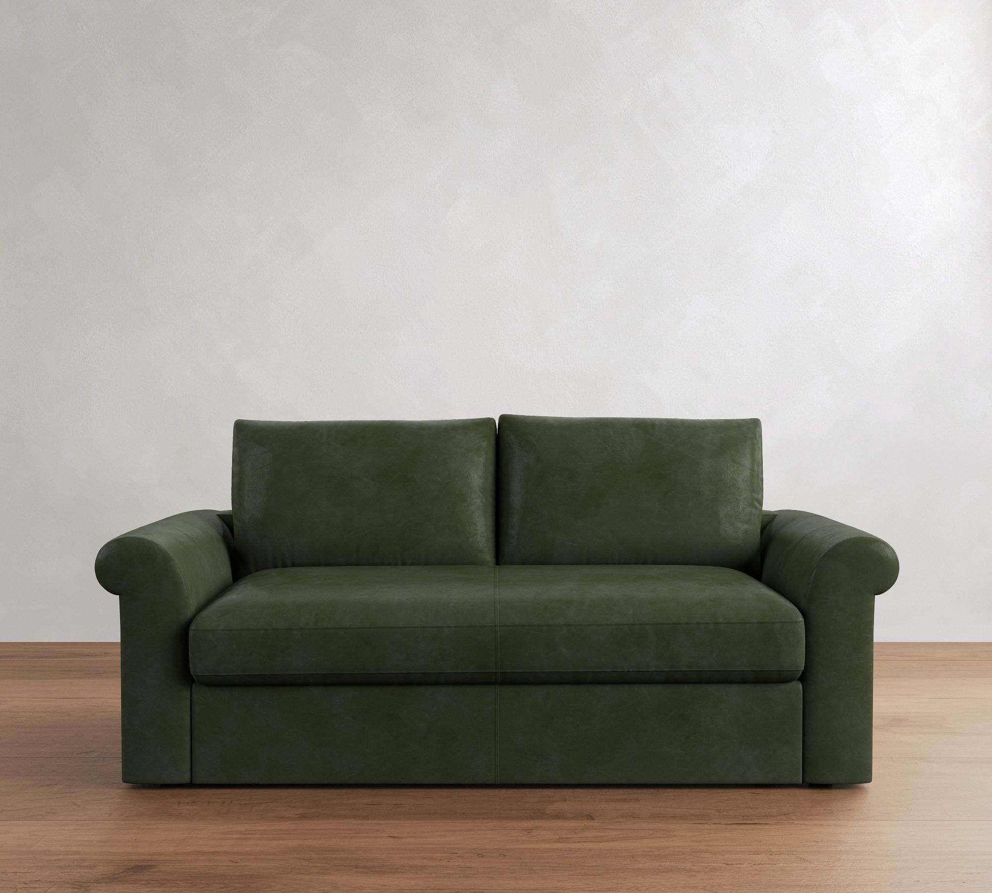 Westwood Roll Arm Leather Sleeper Sofa  (64"&ndash;95") - thumbnail 4