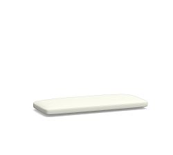 Capri Outdoor Loveseat Cushion Cover, High Performance Canvas, White