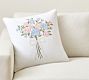 LoveShackFancy Embroidered Bouquet Pillow Cover