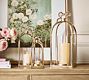 LoveShackFancy Figural Brass Ribbon Lantern