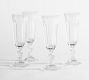 LoveShackFancy Outdoor Acrylic Champagne Flutes -  Set of 4
