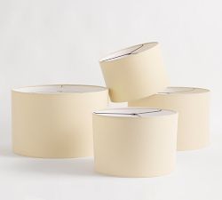 Gallery Linen Tapered Drum Lamp Shade (10"-20'')